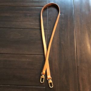Authentic Louis Vuitton leather strap